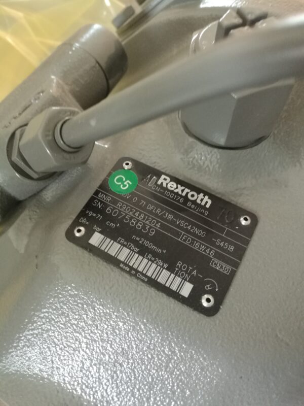 Rexroth A10VO/71DFLR-31R-VSC42N00 Hydraulic Pump