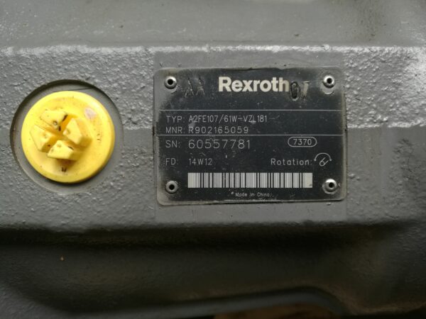 Rexroth A2FE107/61W-VZL181 Hydraulic Pump