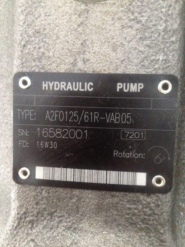 Rexroth A2FO/125 61R-VAB05 Pump