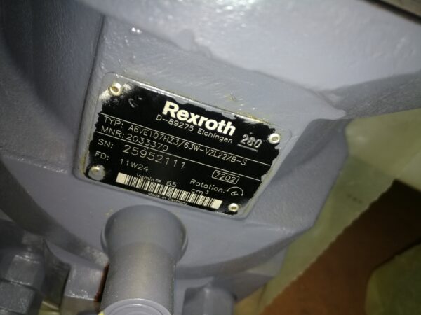 Rexroth A6VE107HZ3 Motor