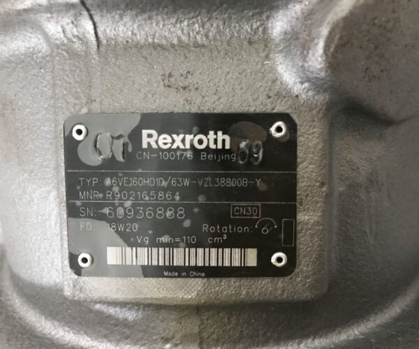 Rexroth A6VE160HD1D-63W-VZL38800B-Y Motor