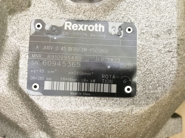 Rexroth A10VO/45DFR1 -31R-PSC12K01 Hydraulic Pump