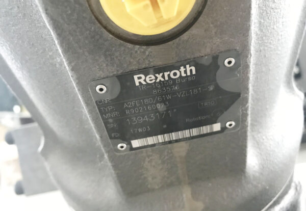 Rexroth A2FE/180 61W-VZL181 Motor