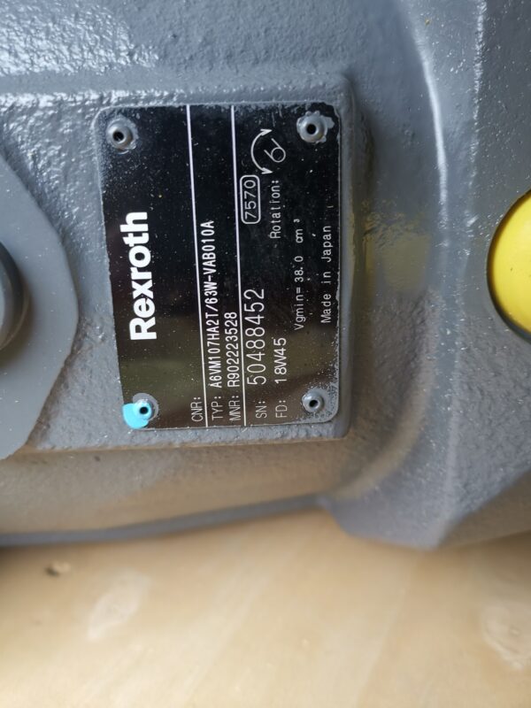 Rexroth A6VM107HA2 Hydraulic Pump