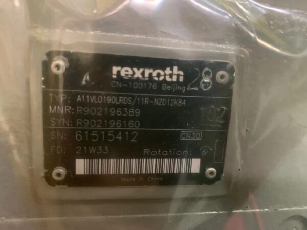 Rexroth A11VO/190+190 Pump